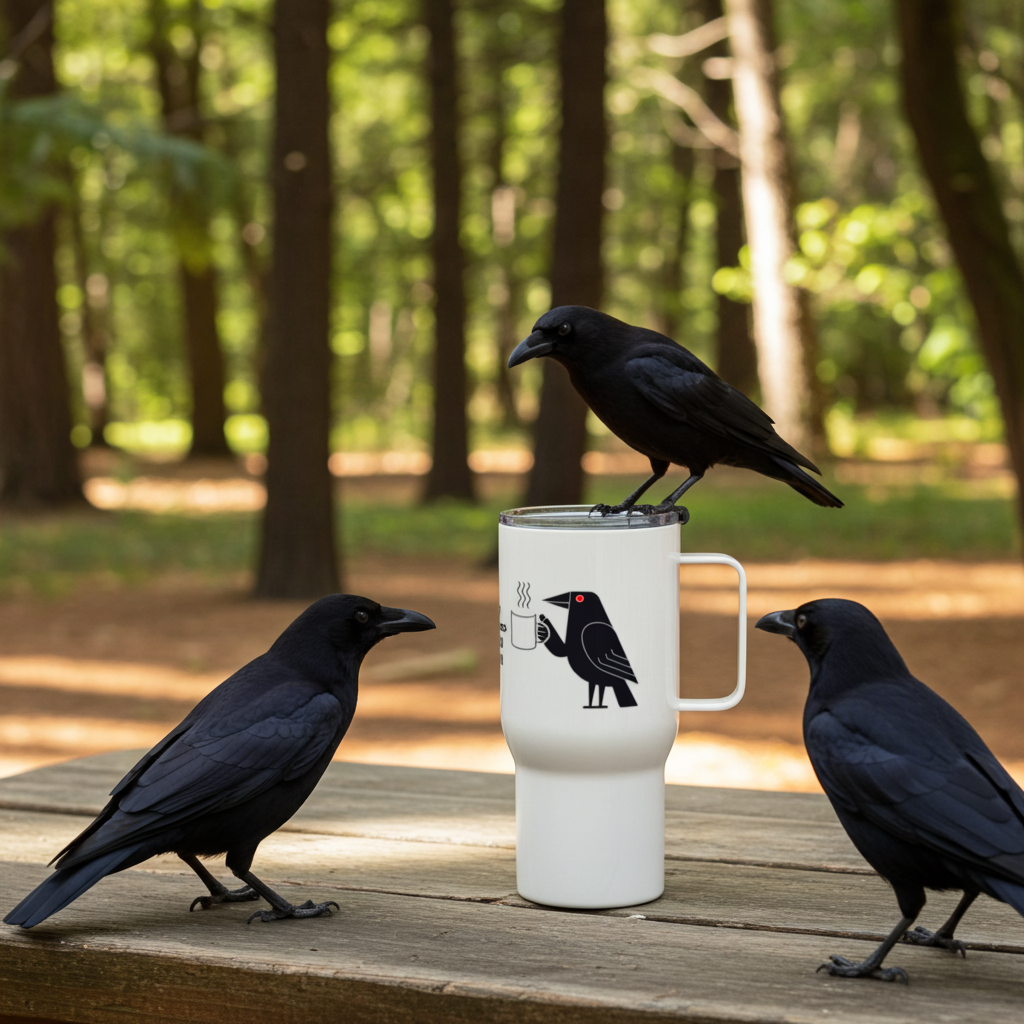 Crows and mug